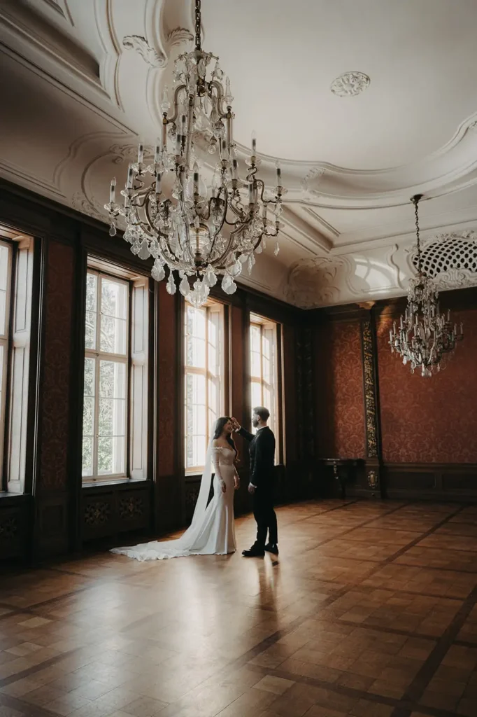 hochzeit schloss garath duesseldorf nrw koeln hochzeitsfotograf elegant editorial classy wedding photographer