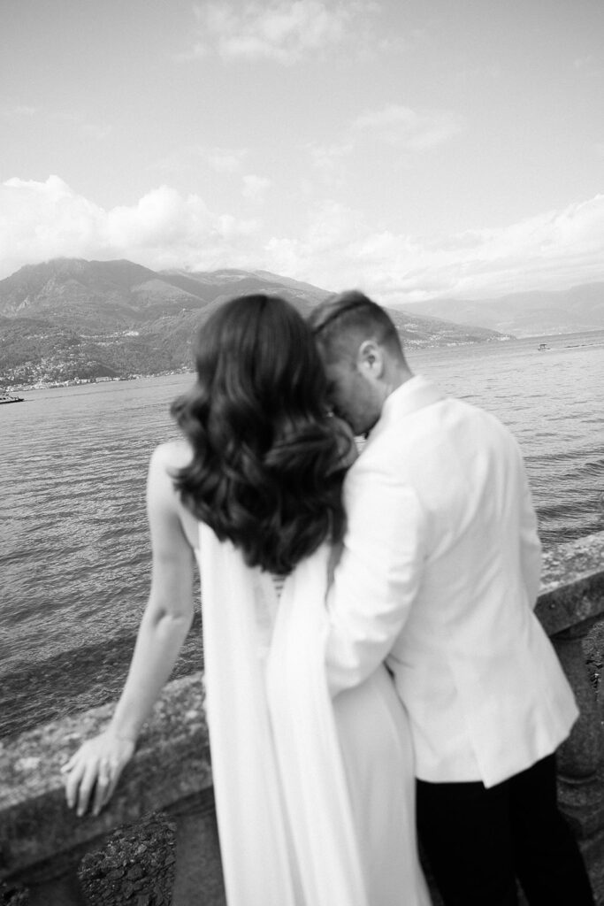 Villa Cortine Lake Garda Italy Wedding Photographer on film editorial documentary style