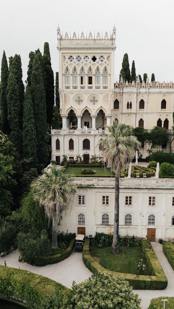 Lake Garda Isola del Garda Wedding Photographer Italy editorial documentary style drone