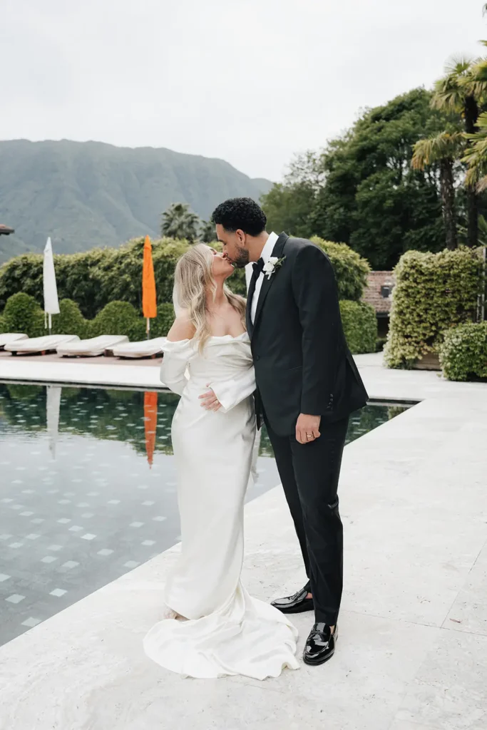 Grand hotel tremezzo wedding photographer lake como intimate cinematic editorial film photography super 8