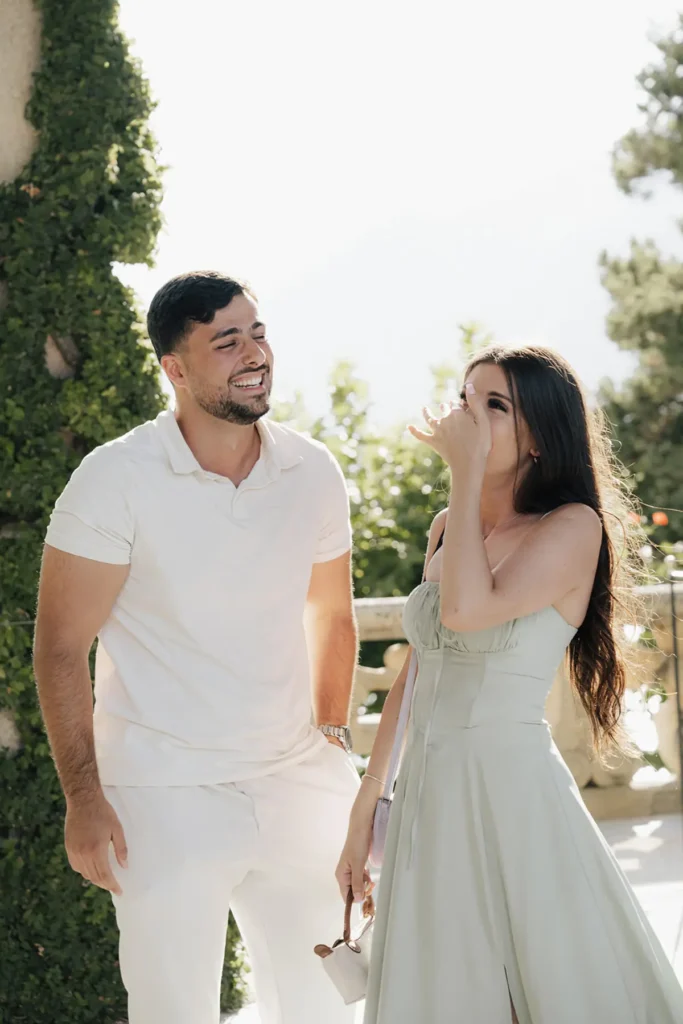 Lake como italy proposal photo shoot villa del balbianello photographer