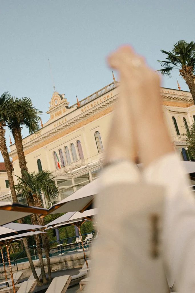Motion blur detail at Grand Hotel Villa Serbelloni Bellagio, cinematic film photography moment